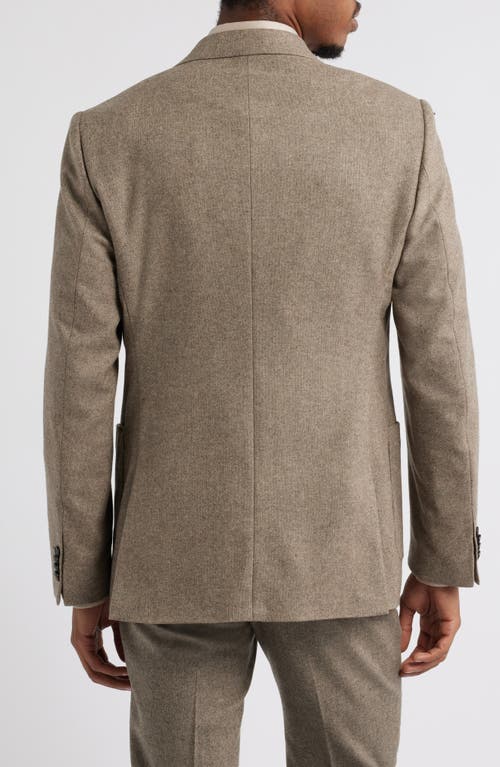 Tiger Of Sweden Justin Slim Fit Recycled Wool Blend Sport Coat In Burlywood