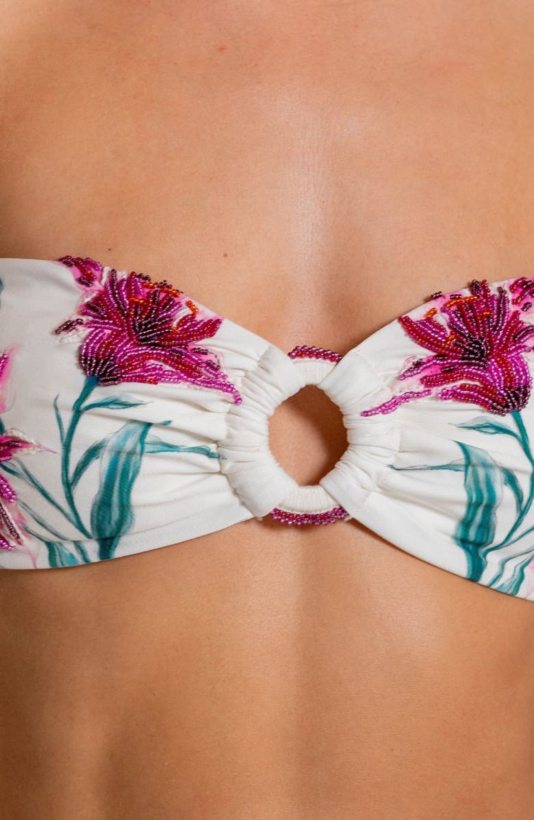 Cosita Linda Bandeau Bikini Top, Alternate, color,