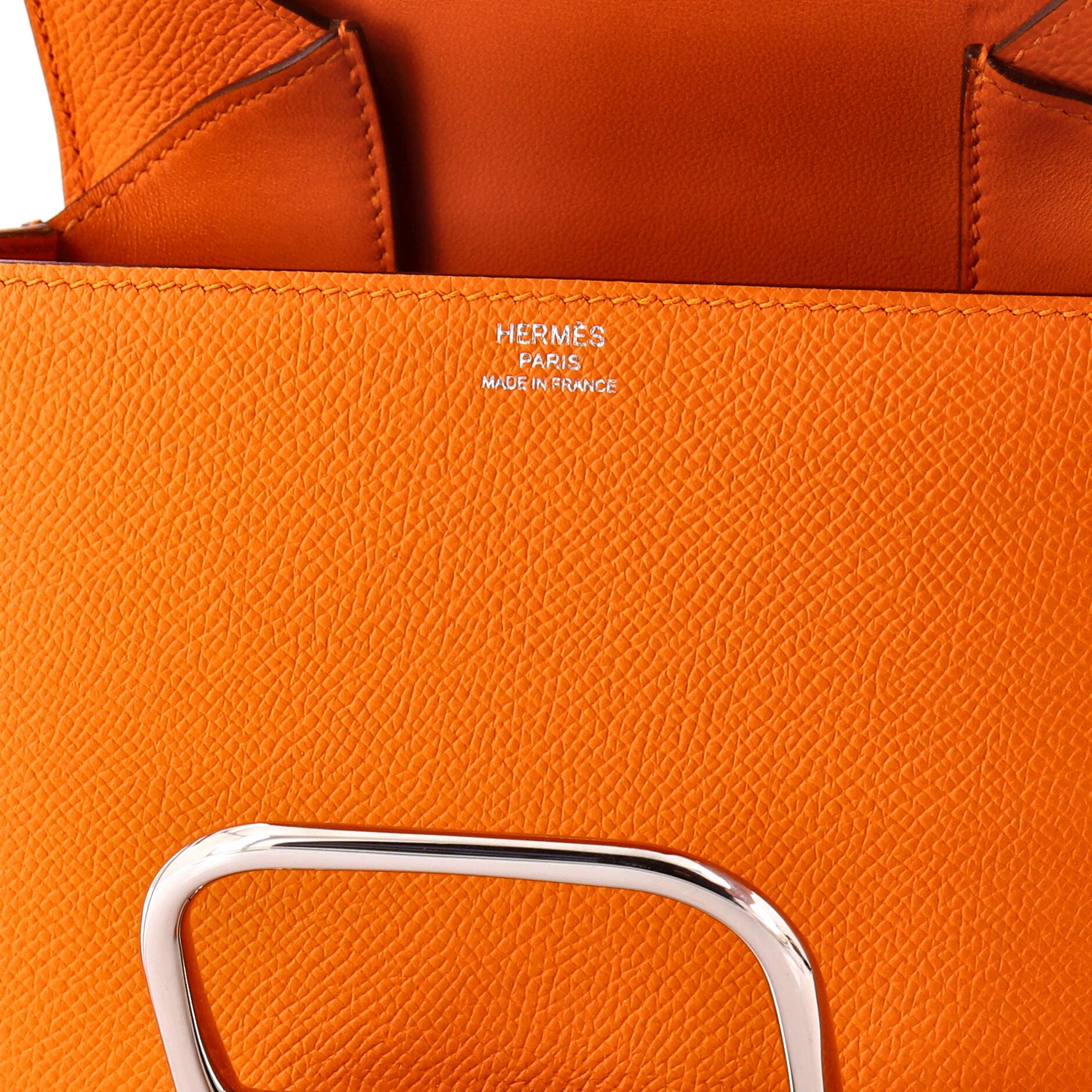 Pre-Owned Hermes Della Cavalleria Shoulder Bag Epsom Mini, Alternate, color, Apricot