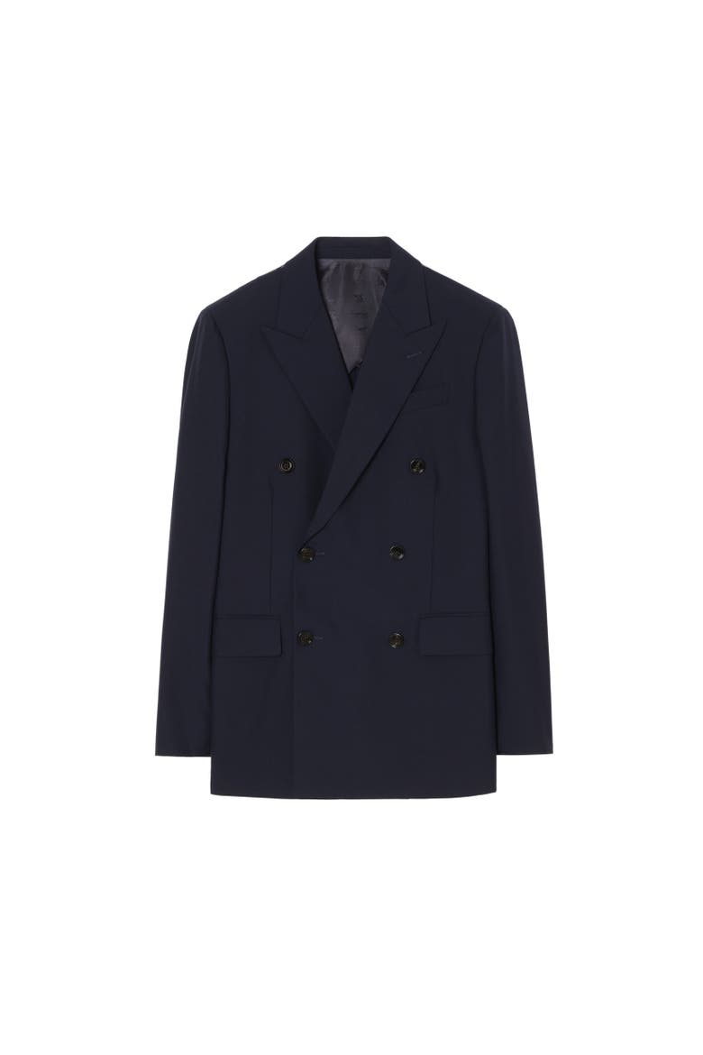 Wool Sloane Tailored Jacket, Alternate, color, Navy