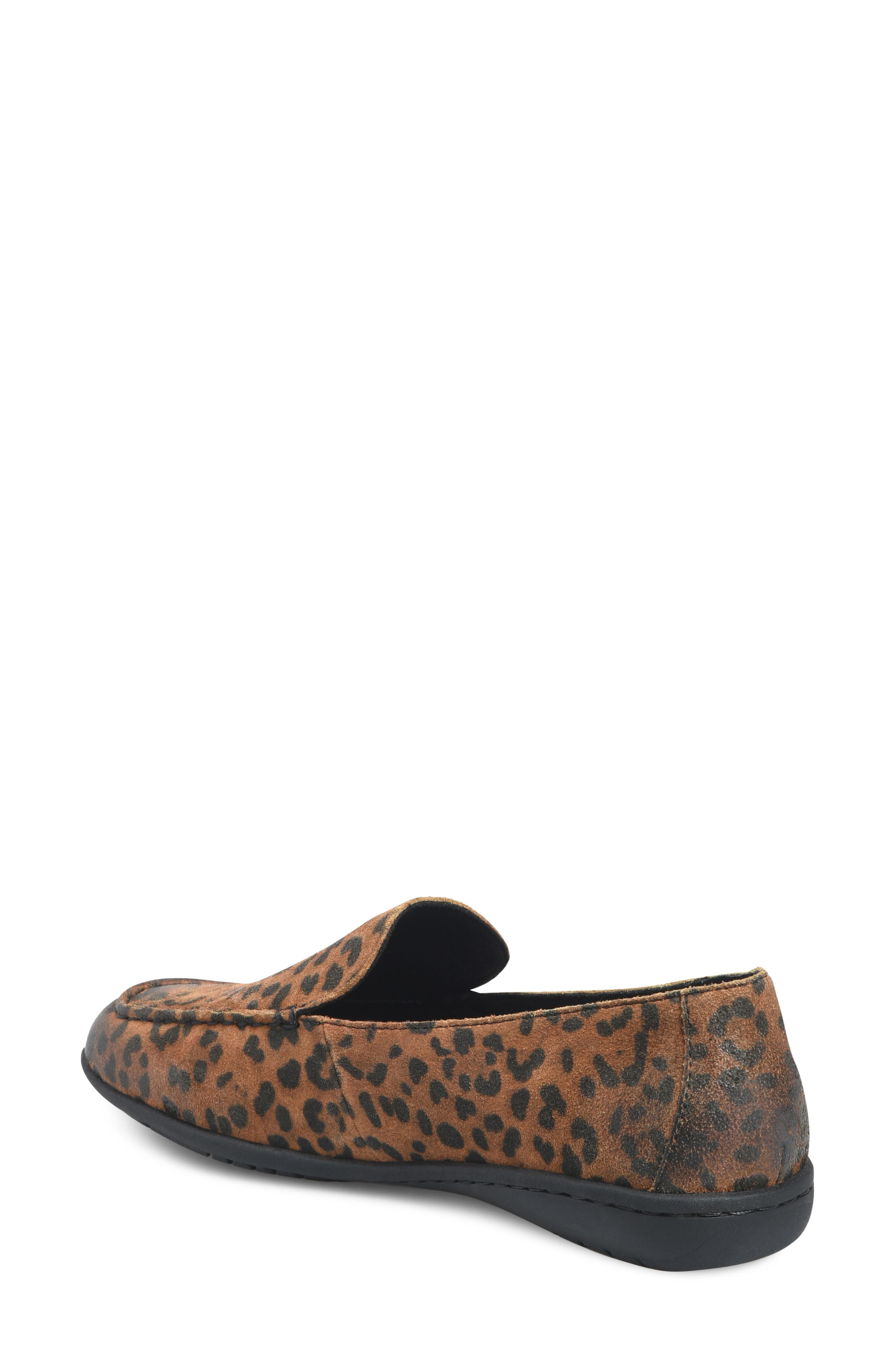 Fawn Loafer, Alternate, color, NATURAL LEOPARD SUEDE