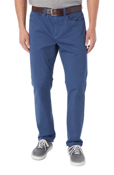 Horizon Modern Fit Stretch Cotton Blend 5-Pocket Pants