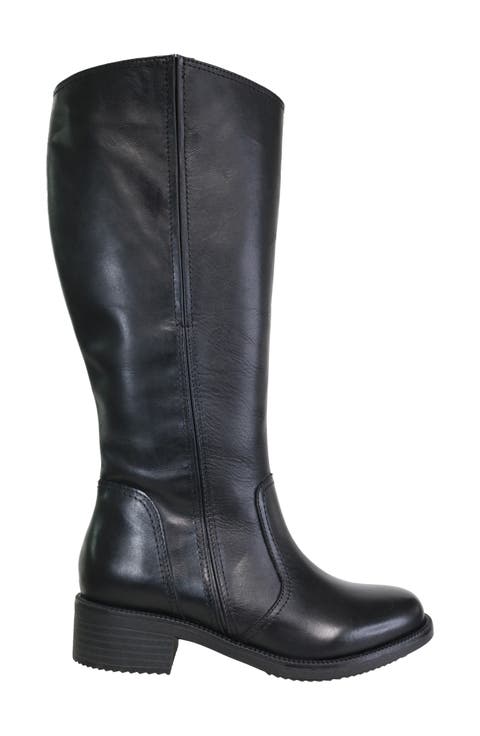 Sahara Leather Knee High Boot