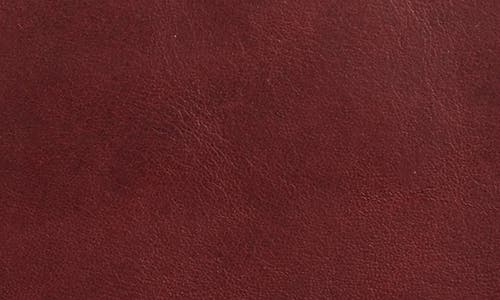 Madewell The Leather Pouch Wallet In Burgundy