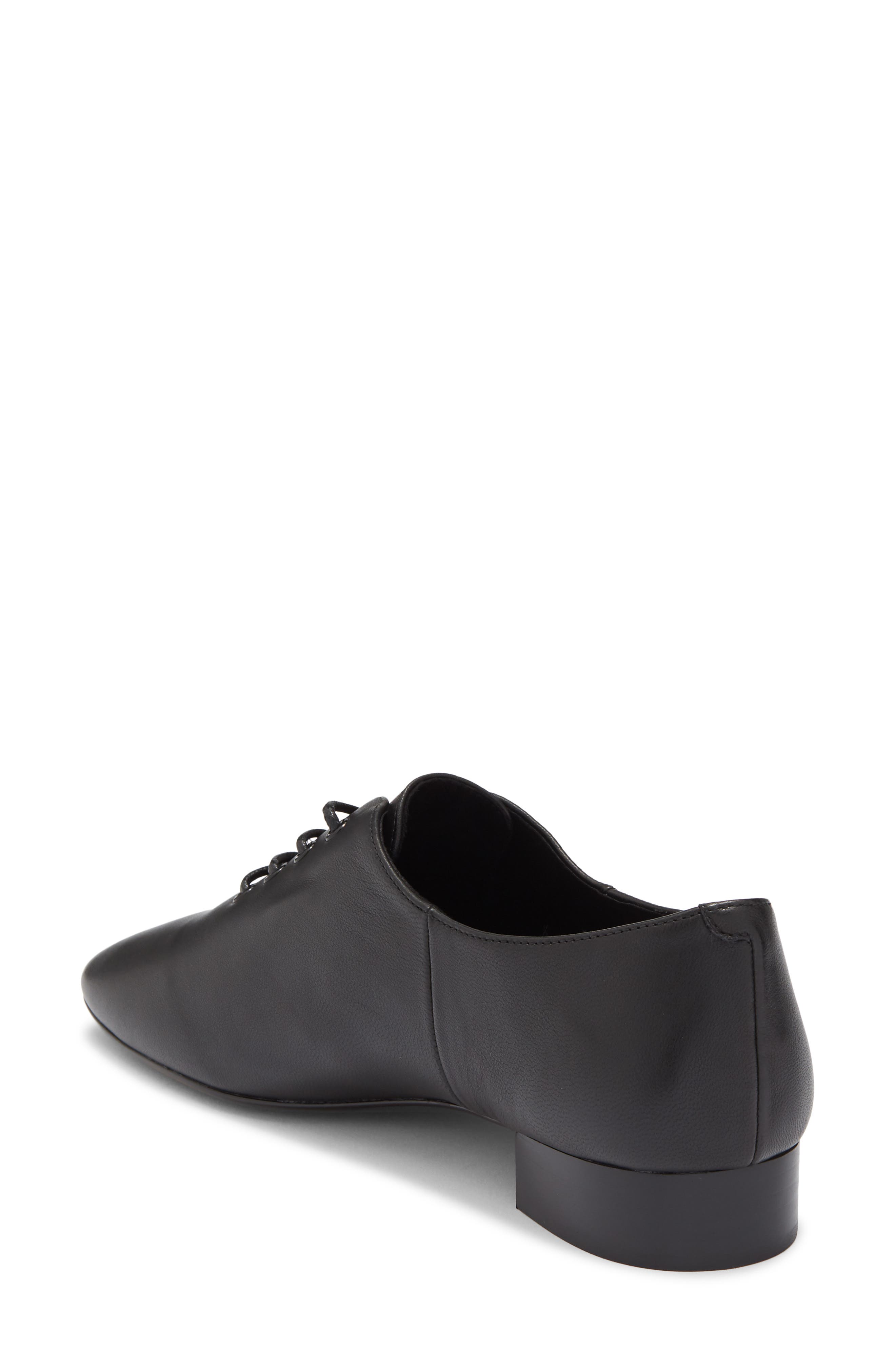 Swingdance Lace-Up Jazz Oxford, Alternate, color, BLACK