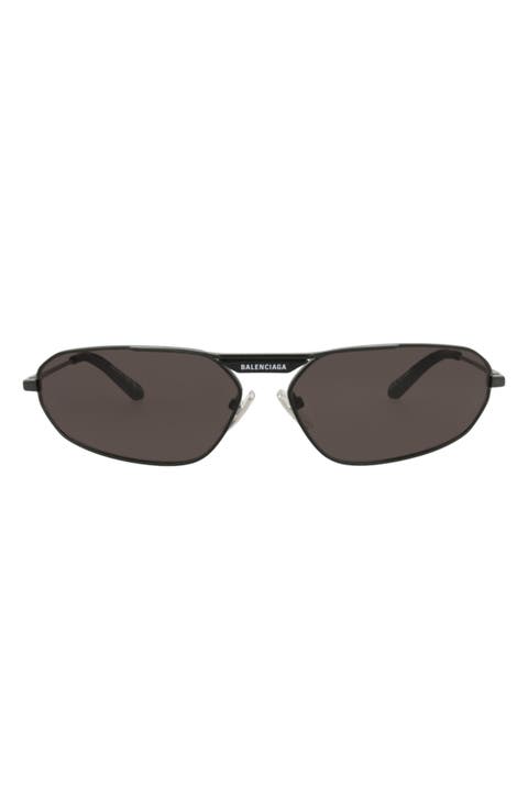 64mm Rectangle Sunglasses