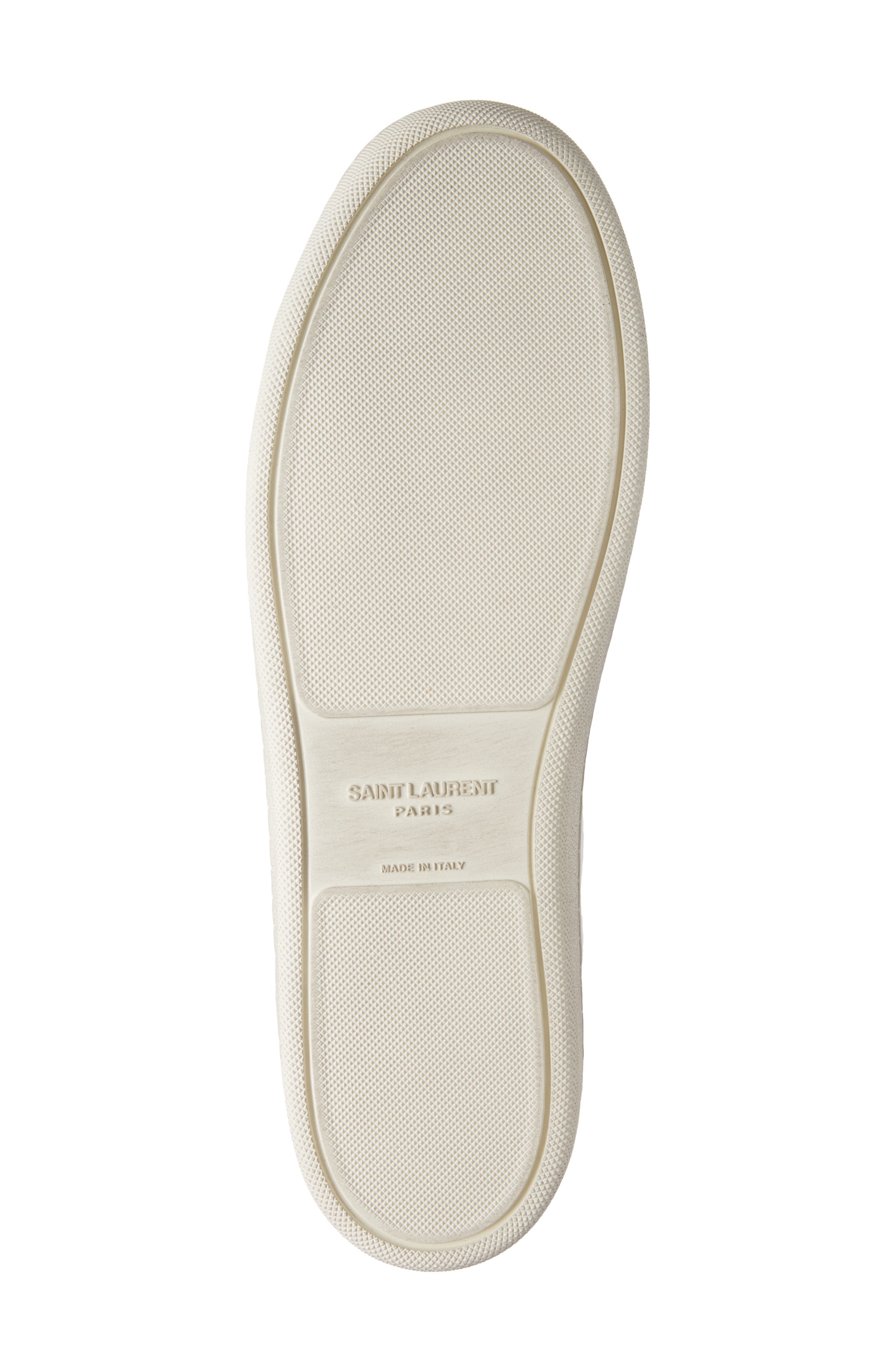 Saint Laurent SL/39 Organic Cotton Sneaker, Alternate, color, 