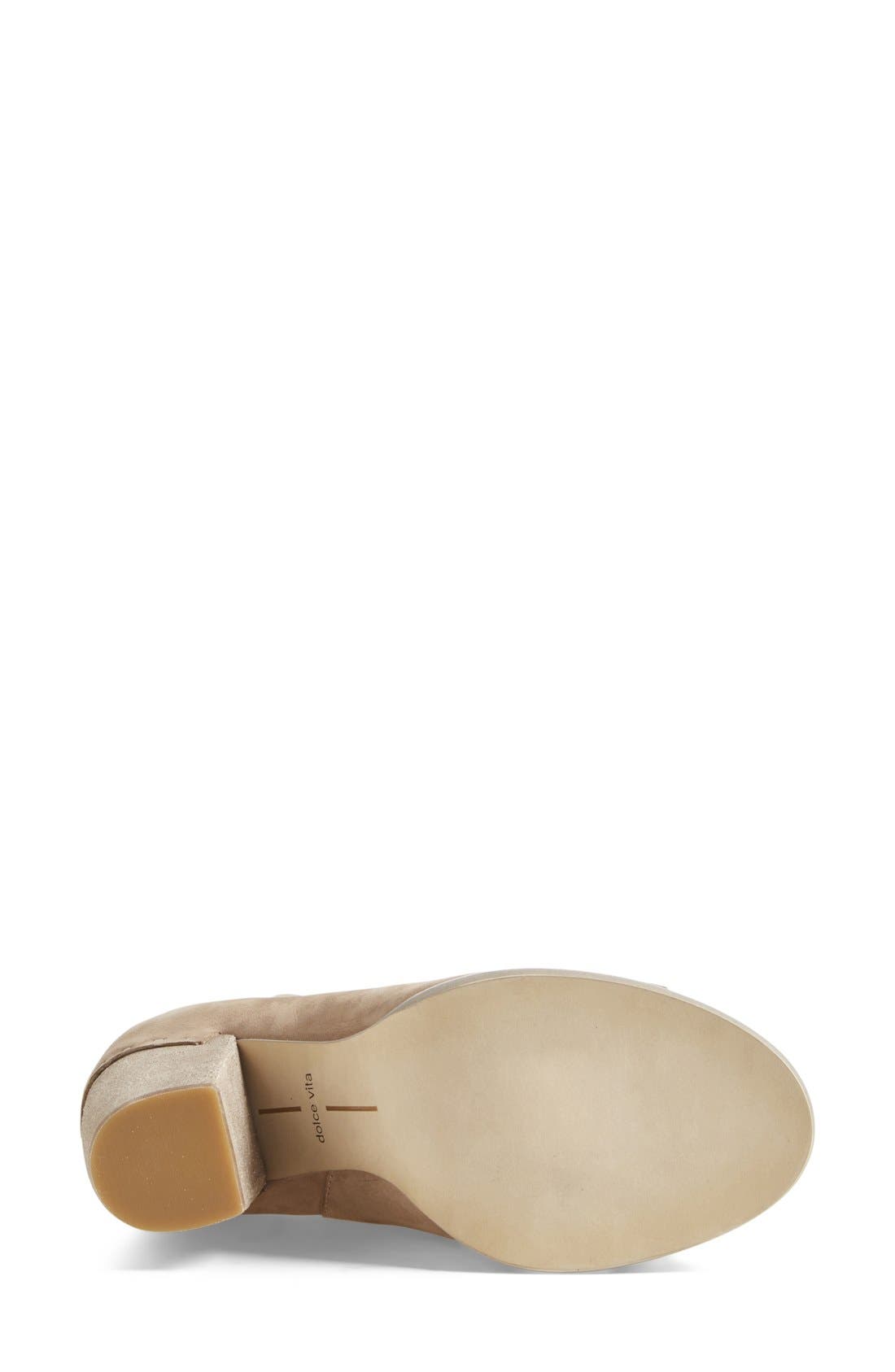 'Noa' Bootie, Alternate, color, TAUPE NUBUCK