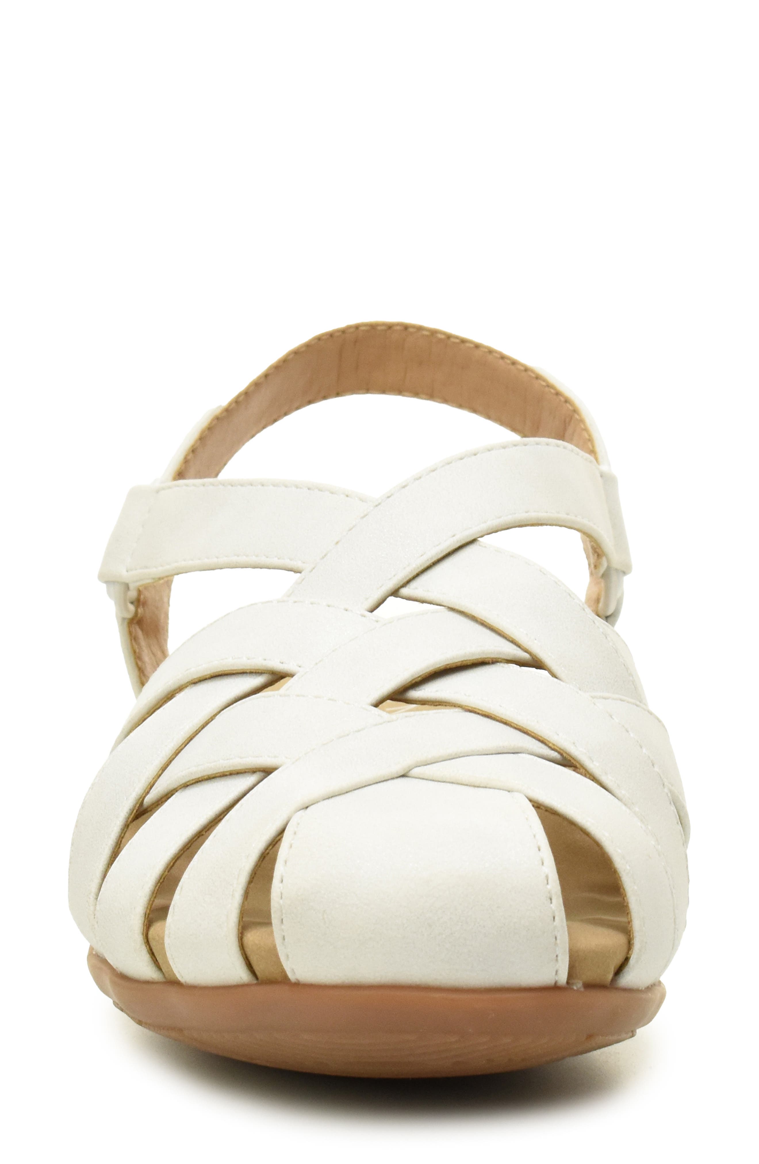 Woven Slingback Sandal, Alternate, color, PASHI SILVER METALLIC