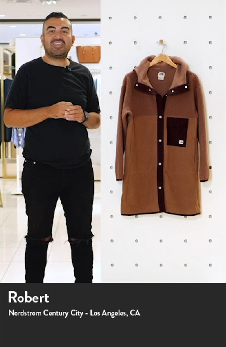 Mashup Fleece Hooded Coat, sales video thumbnail