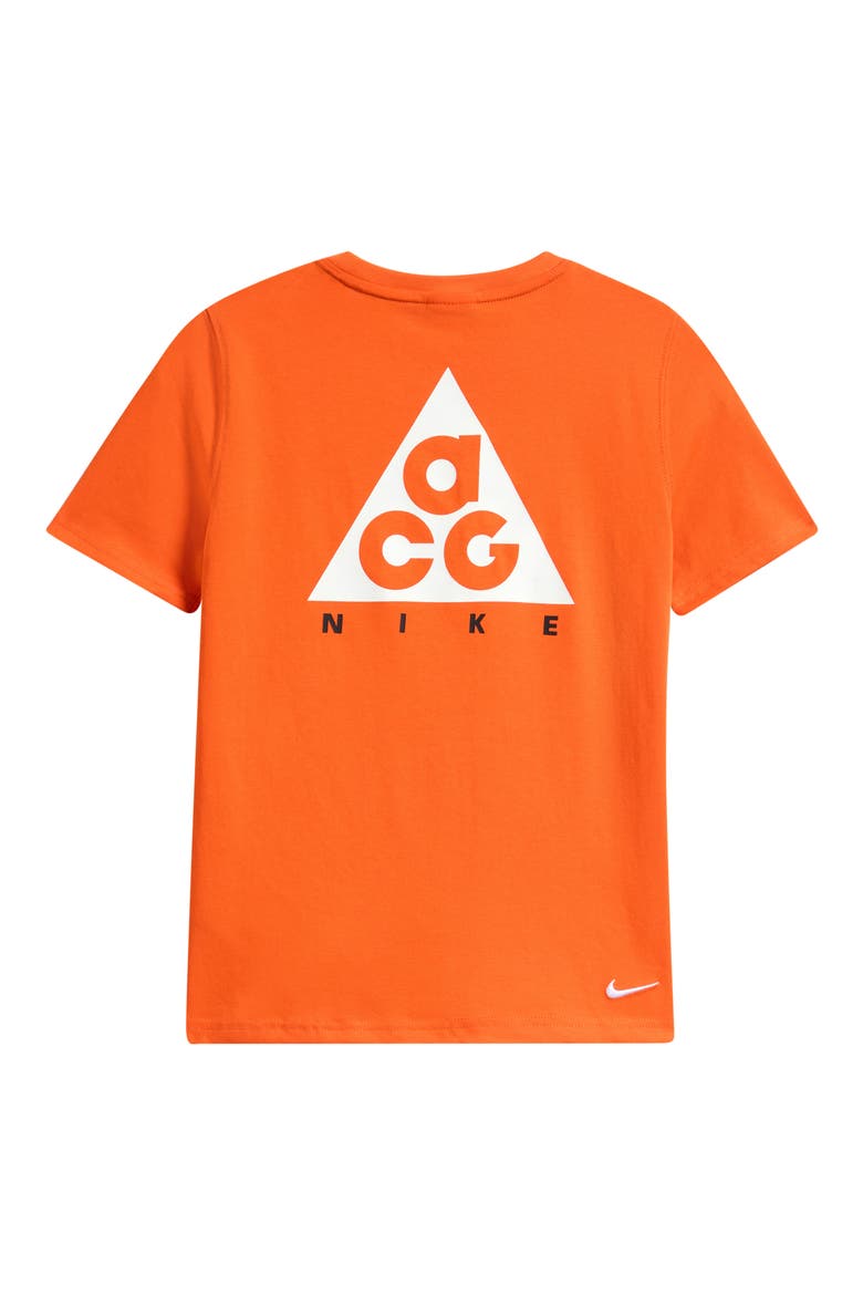 Kids' ACG Jersey T-Shirt, Alternate, color, SAFETY ORANGE