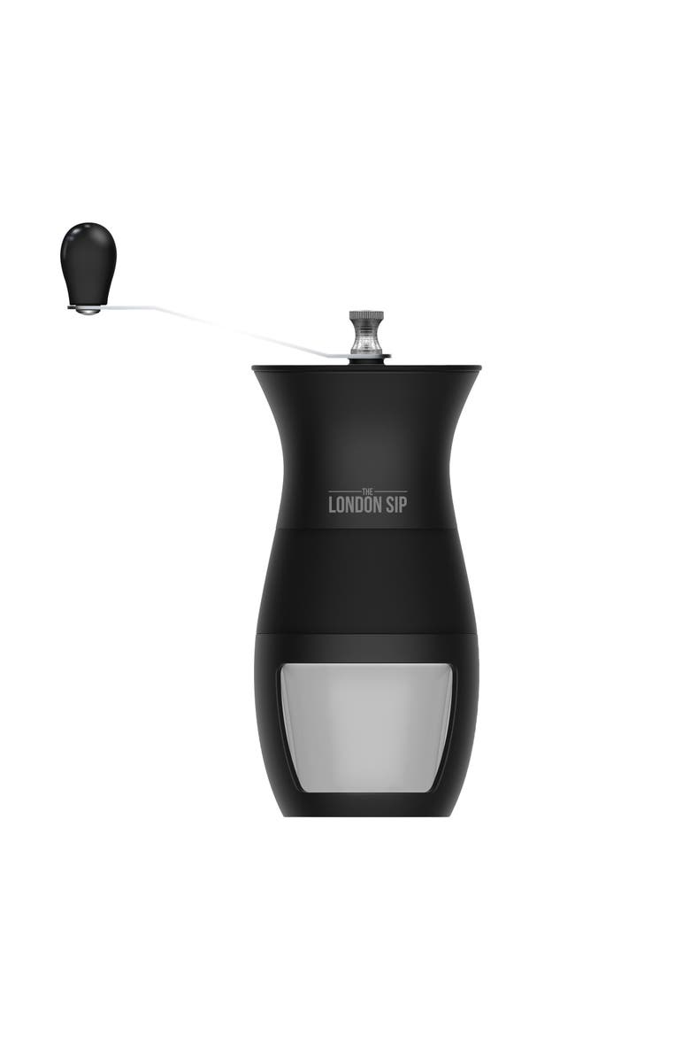 London Sip Manual Coffee Grinder, Main, color, Black