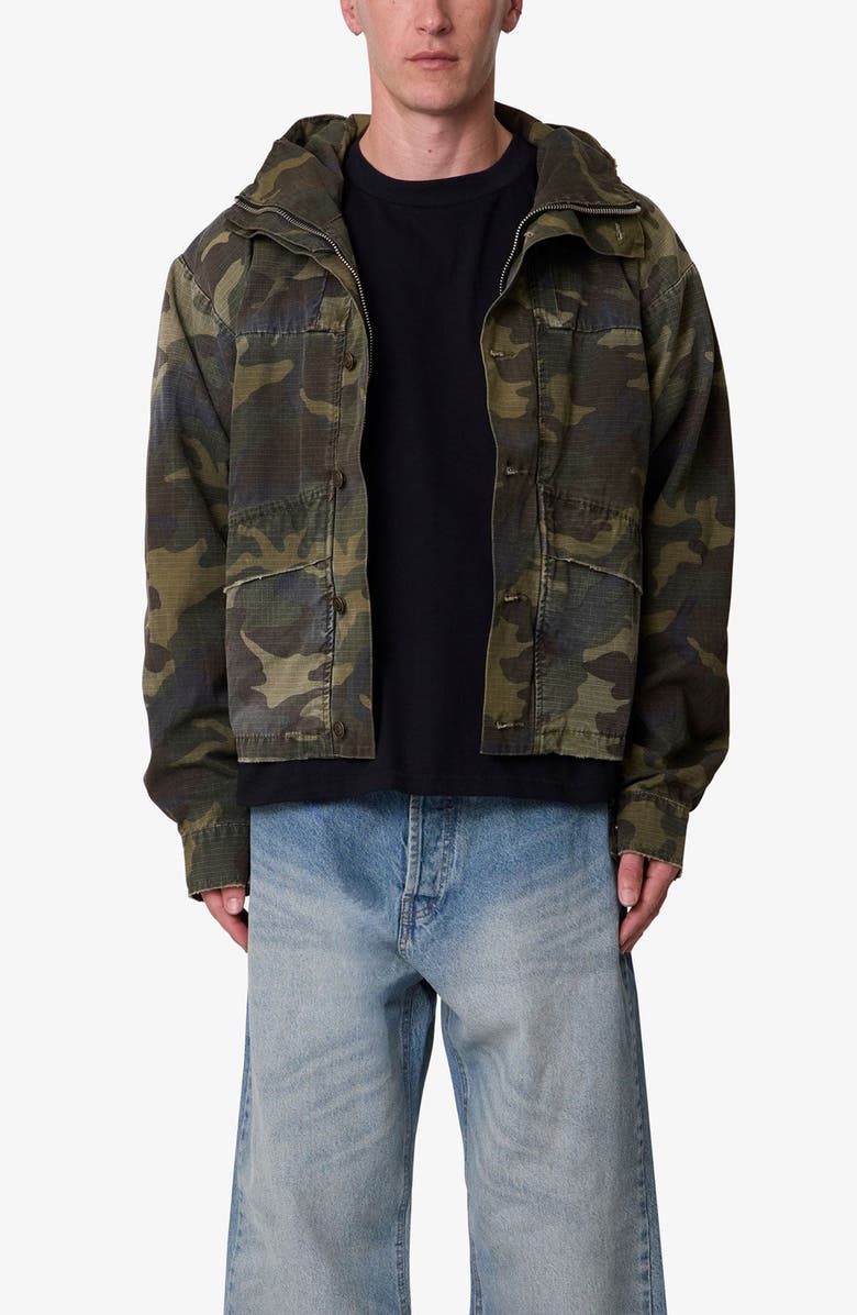 mnml Ripstop Hooded Jacket, Main, color,