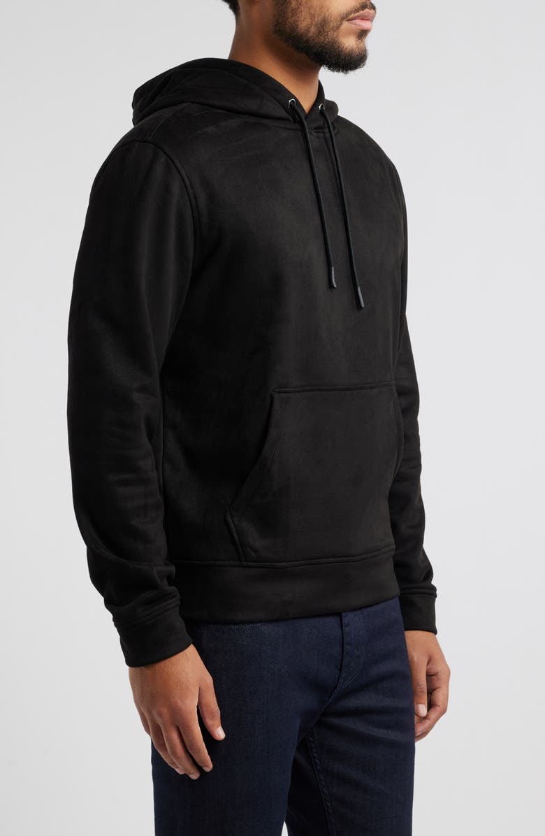 Robert Barakett Sidewinder Faux Suede Hoodie, Alternate, color, 