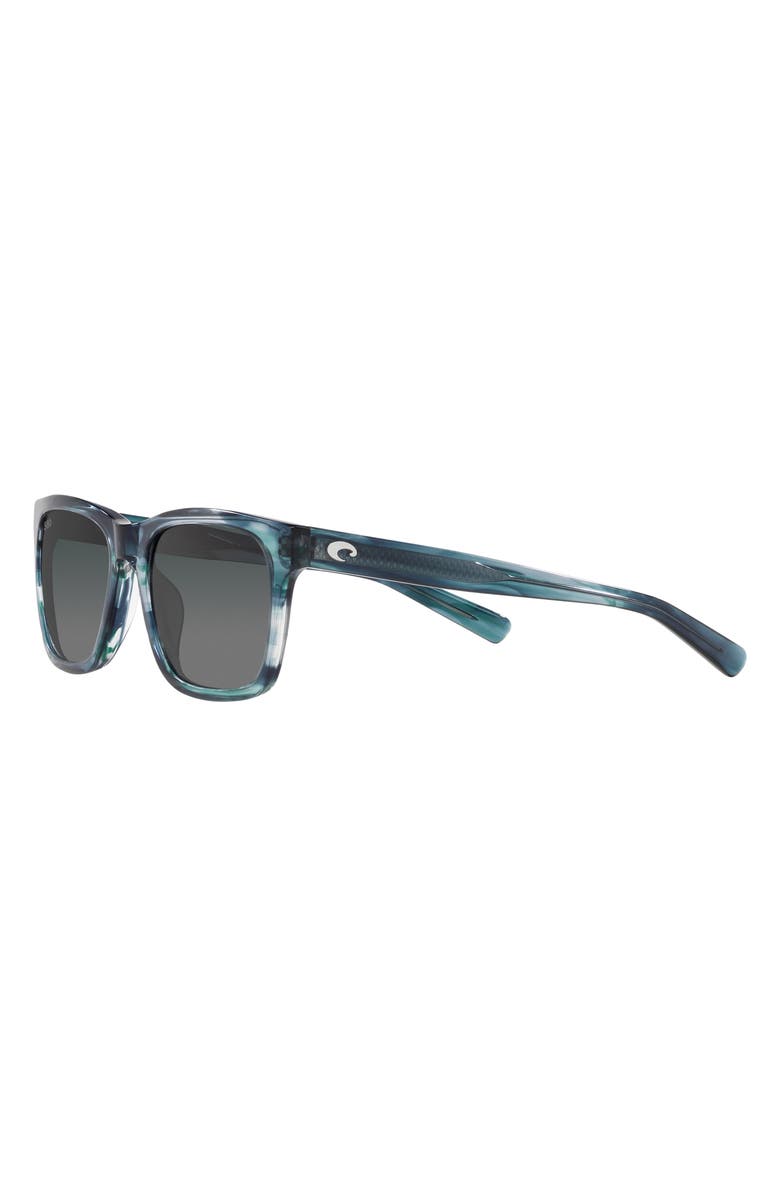 Costa Del Mar Tybee 55mm Gradient Polarized Rectangle Sunglasses, Alternate, color, 