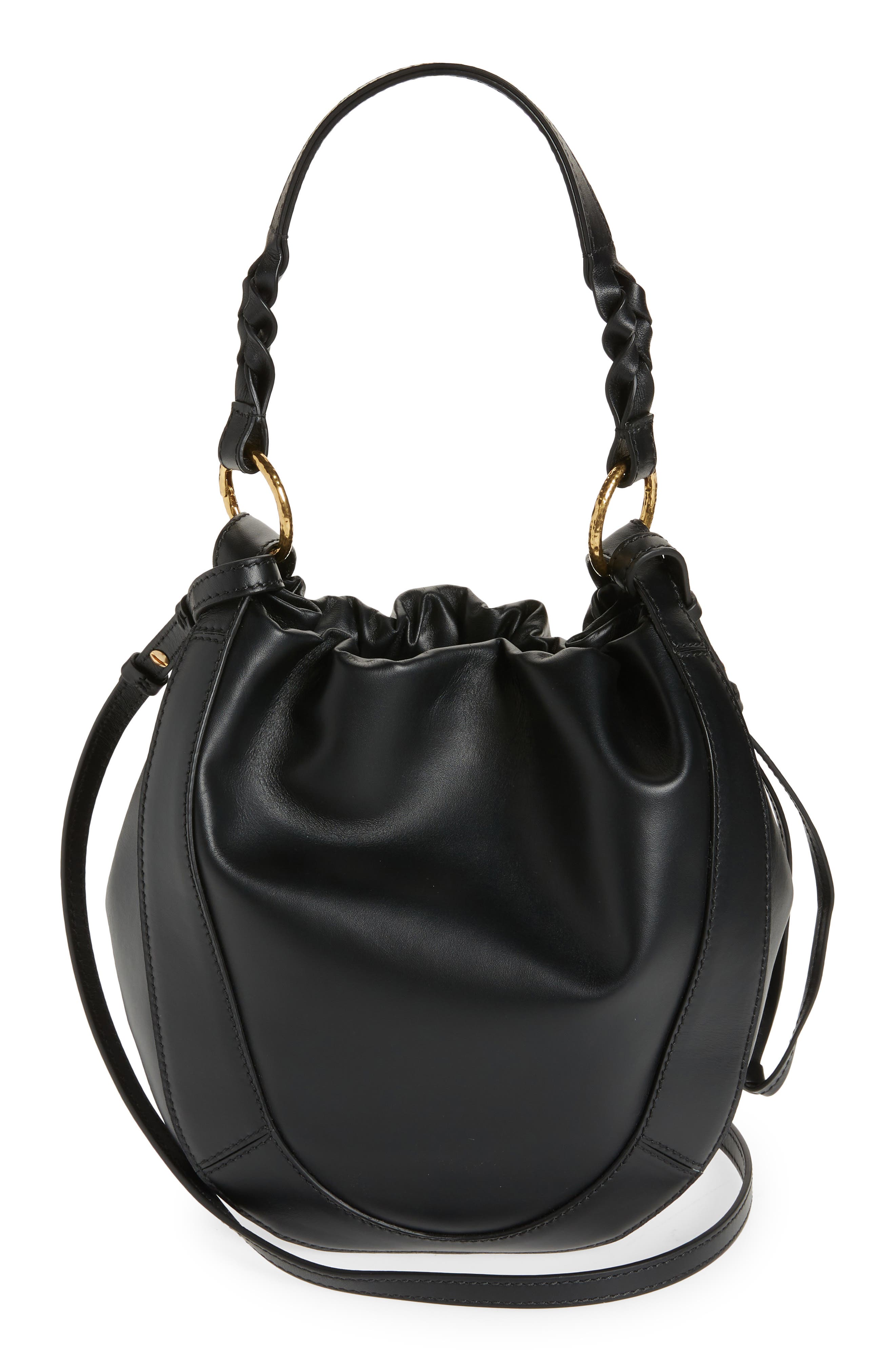 Ulla Johnson Hilma Leather Bucket Bag, Alternate, color, 
