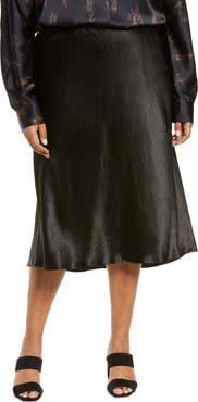 Vince Satin Slip Skirt