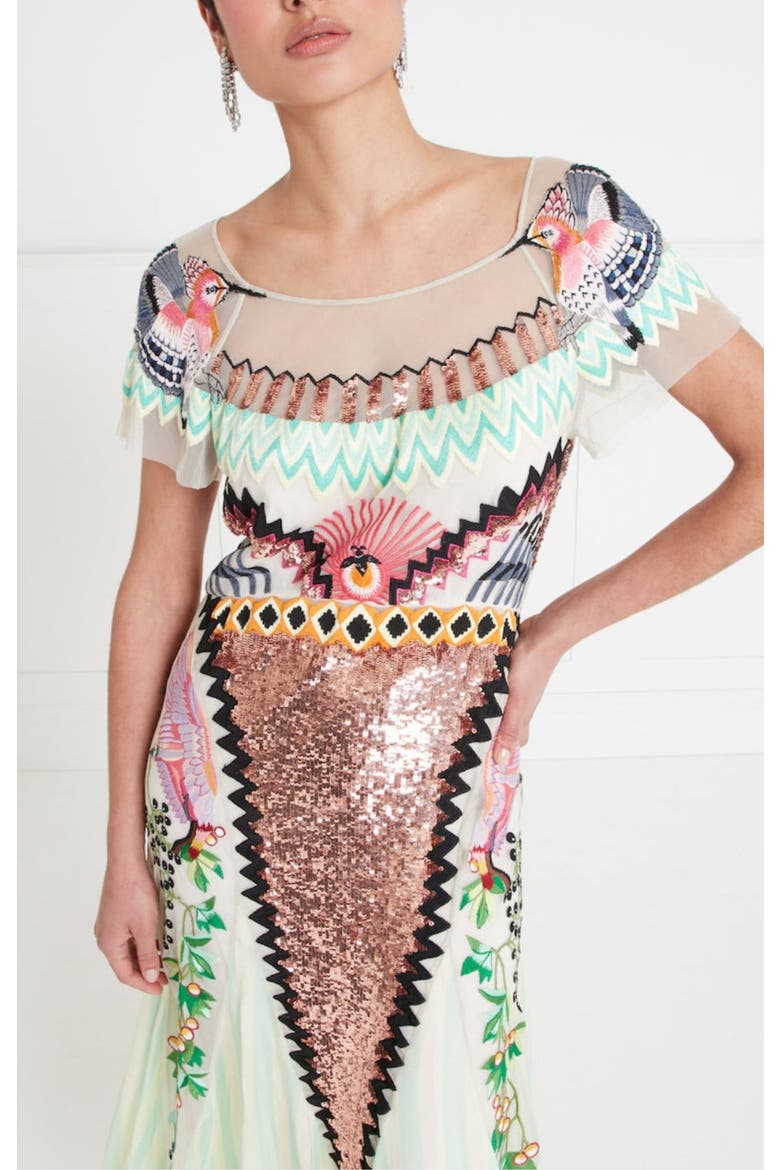 Talia Dress, Alternate, color, Seashell