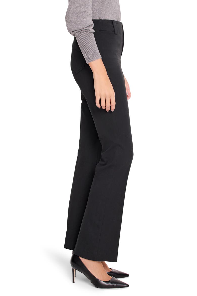Plaza Demi Bootcut Ankle Pants, Alternate, color, BLACK ONYX