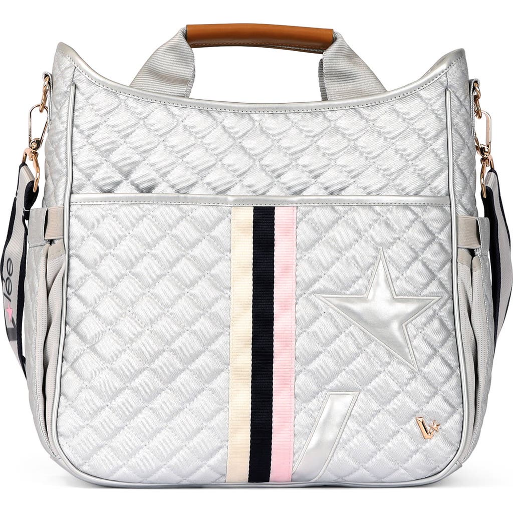 Volée Crossbody Bag In Silver