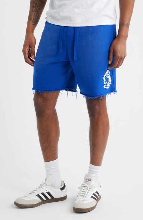 Billionaire Boys Club Helmet Logo Distressed Sweat Shorts