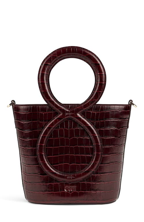 Infinity Bag - Burgundy Croc Embossed at Nordstrom