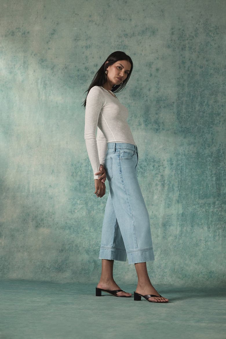 Noa Relaxed Gaucho, Alternate, color, MATEO