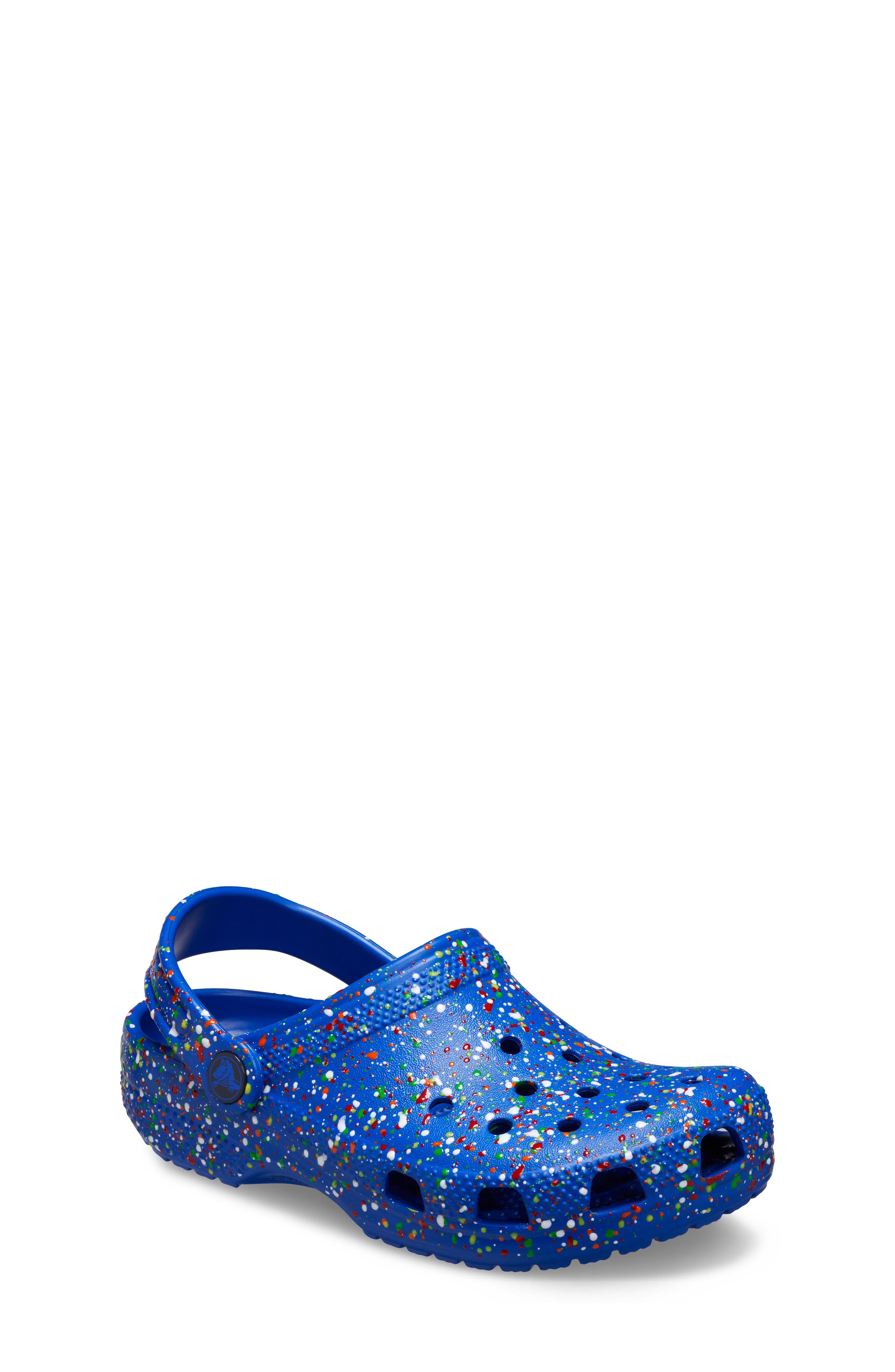 CROCS Kids' Classic Paint Splatter Clog