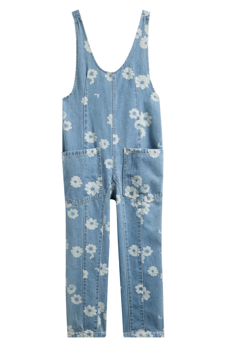 Vintage Havana Kids' Flower Jumpsuit, Main, color, Blue