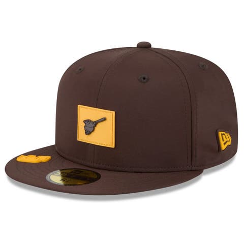 Men's New Era  Brown San Diego Padres 2026 Clubhouse Alternate 59FIFTY Fitted Hat
