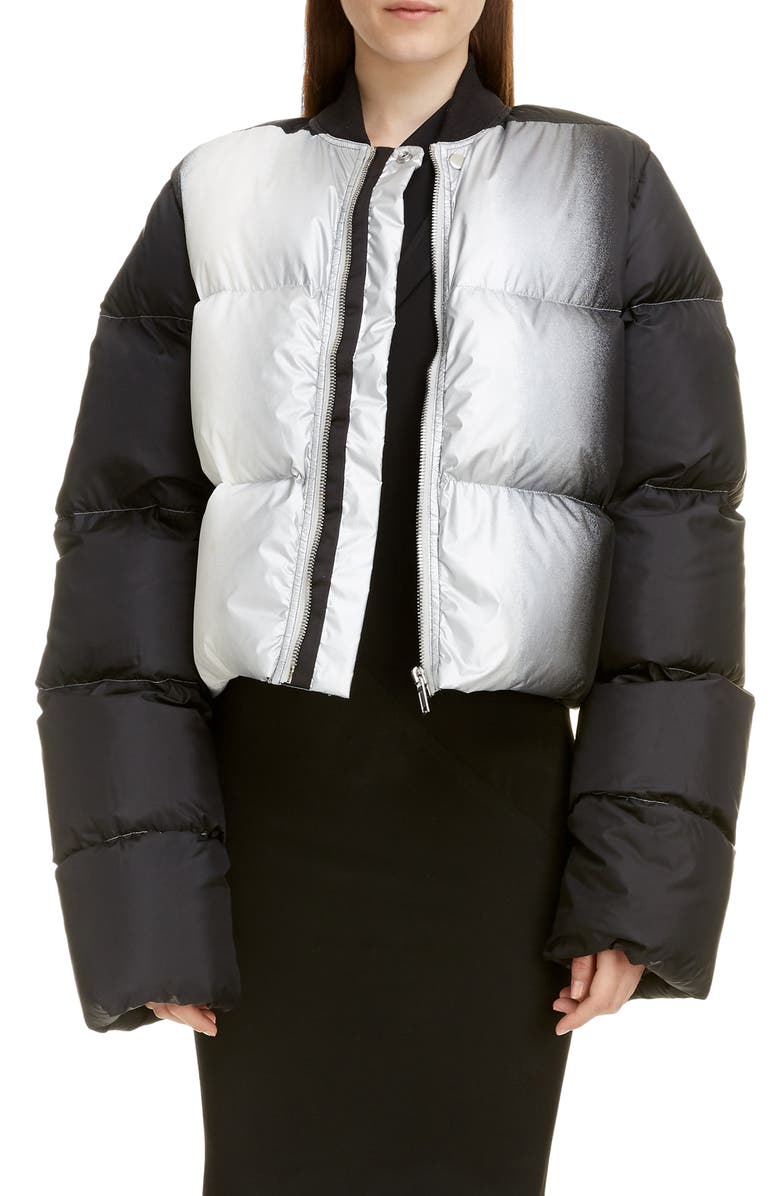 Rick Owens Down Puffer Jacket, Main, color, 