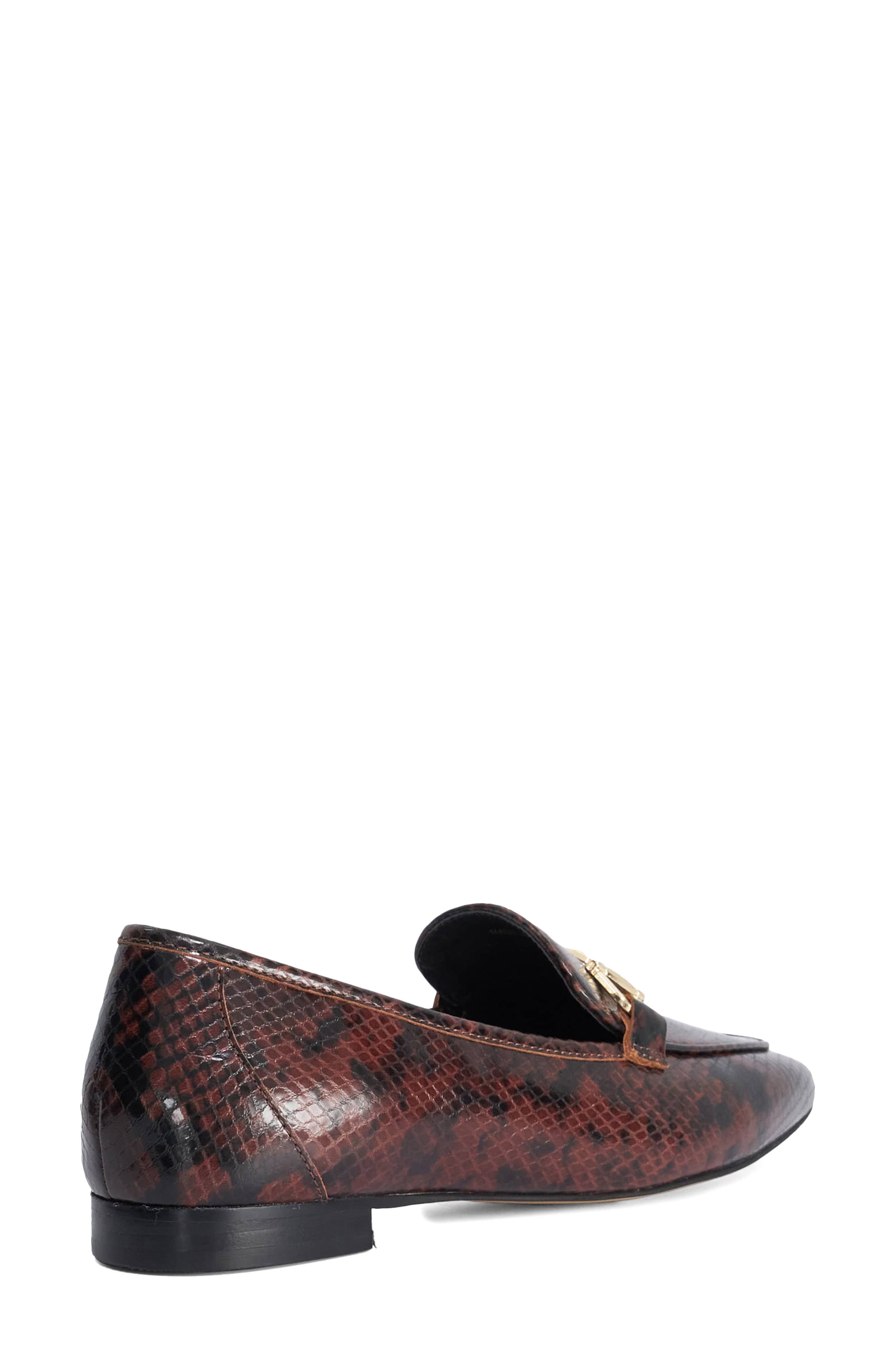 Grained Bit Loafer, Alternate, color, BROWN