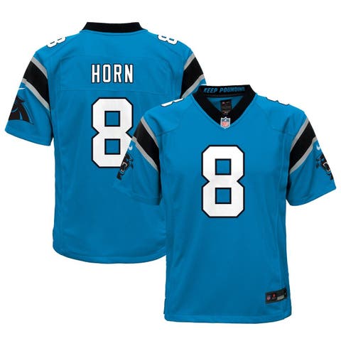 Youth Nike Jaycee Horn Blue Carolina Panthers Game Jersey