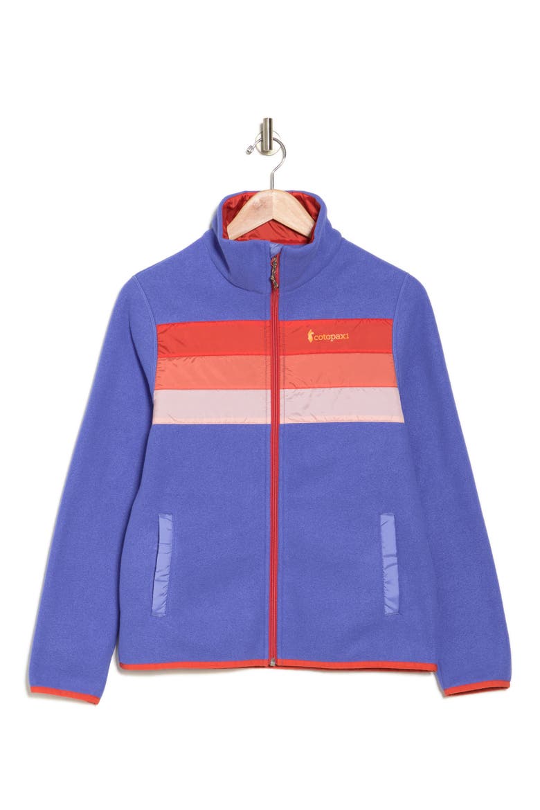 Teca Water Repellent Fleece Jacket, Alternate, color, HYPERSPACE