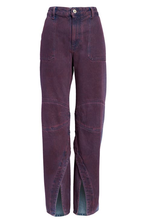 Women
s Nox Denim Carpenter Jeans (Aerographi Wash Dusty Violet)