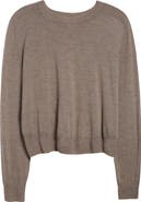 LOULOU DE SAISON Angus Cashmere Crewneck Sweater
