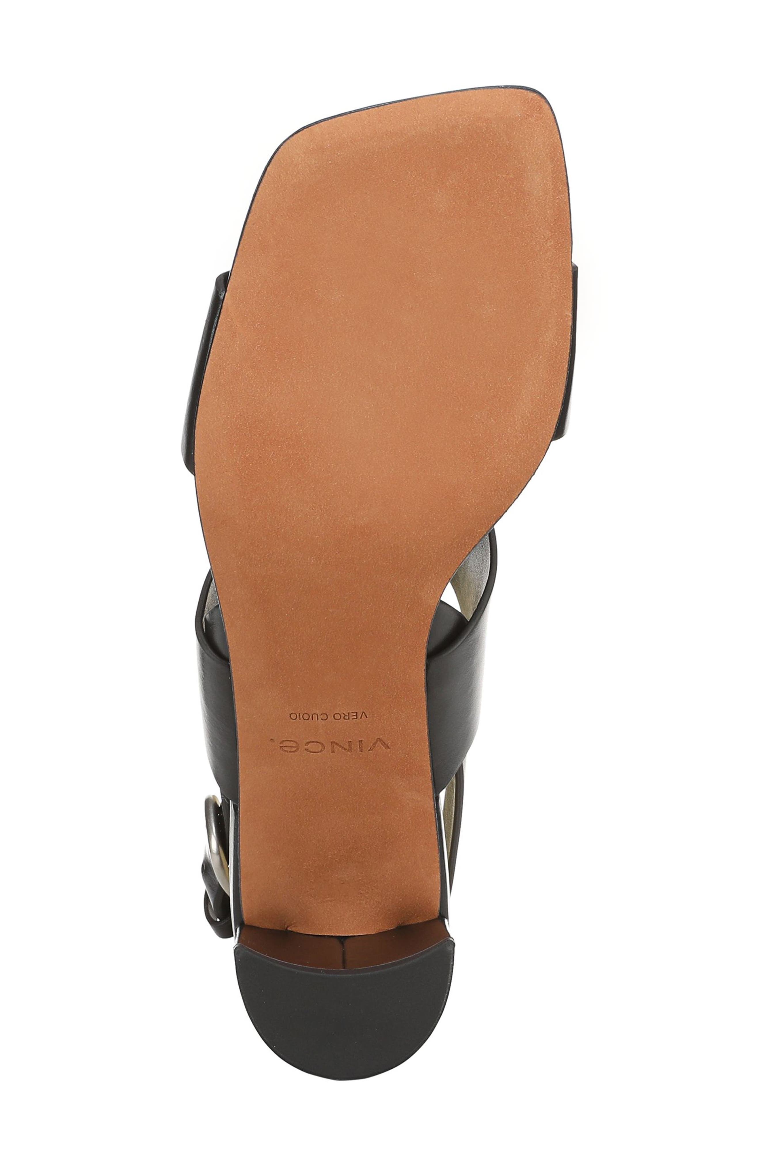 Vince Oliana Slingback Sandal, Alternate, color, Black