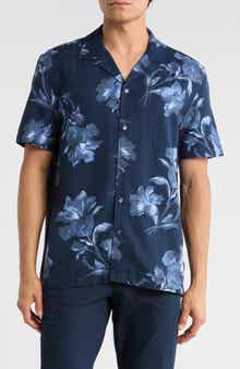 Ted Baker Floral Short Sleeve Button-Up Shirt