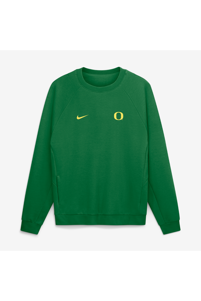 Men's Nike Green Oregon Ducks Premium Performance Raglan Dri-FIT Sweatshirt, Alternate, color, Green