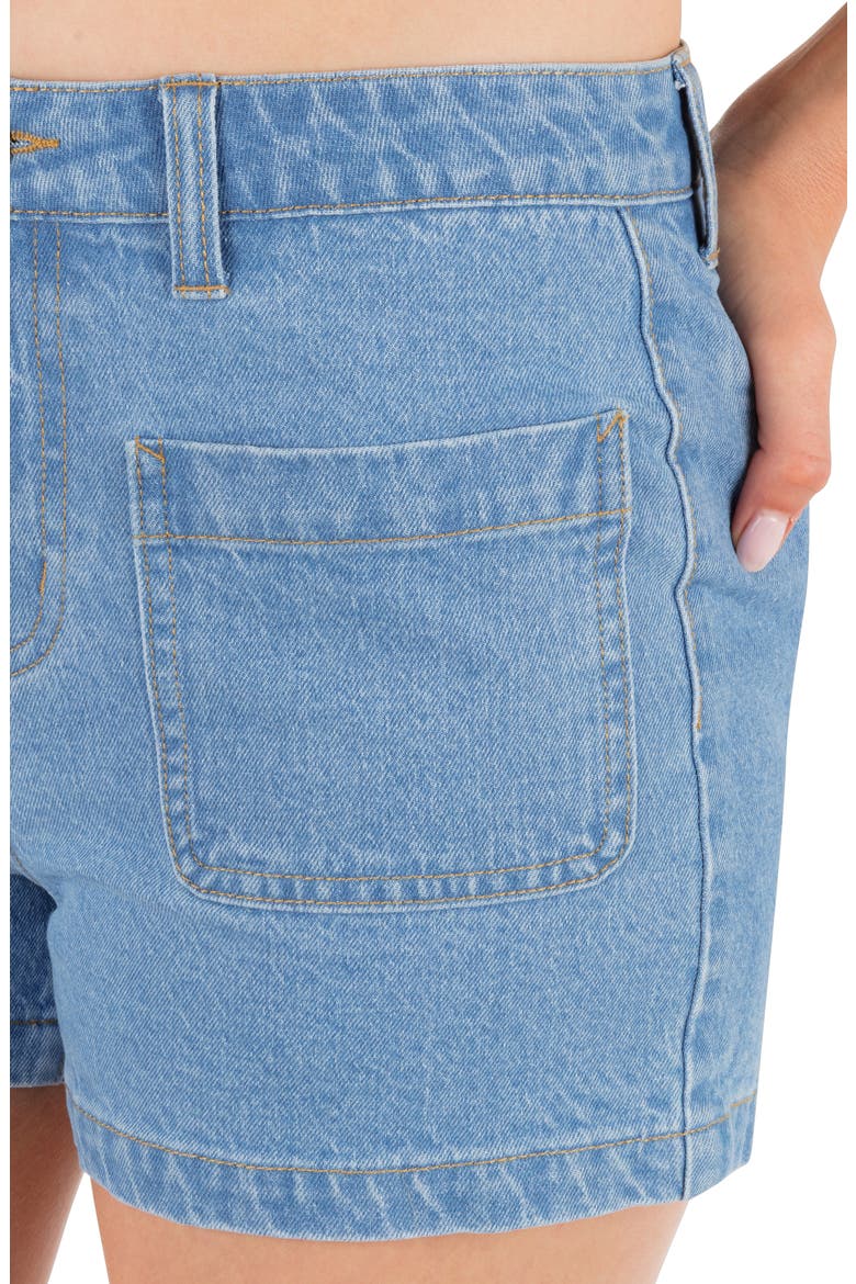 Horizon Patch Pocket Shorts, Alternate, color, 70S BLUE