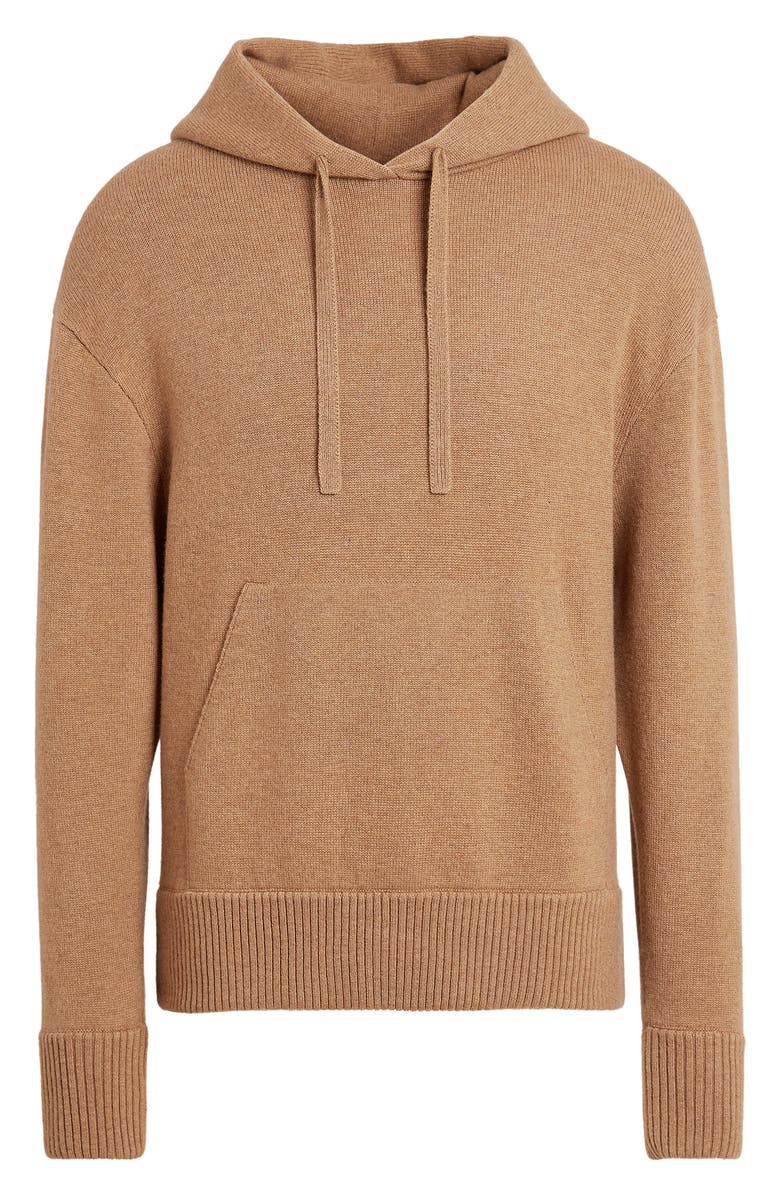 ZEGNA Chunky Cashmere Hoodie, Alternate, color, Vicuna