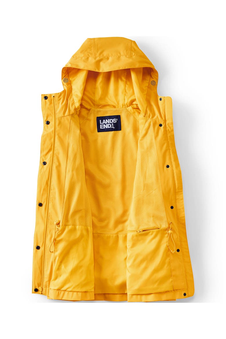 Squall Packable Rain Jacket, Alternate, color, Goldenrod