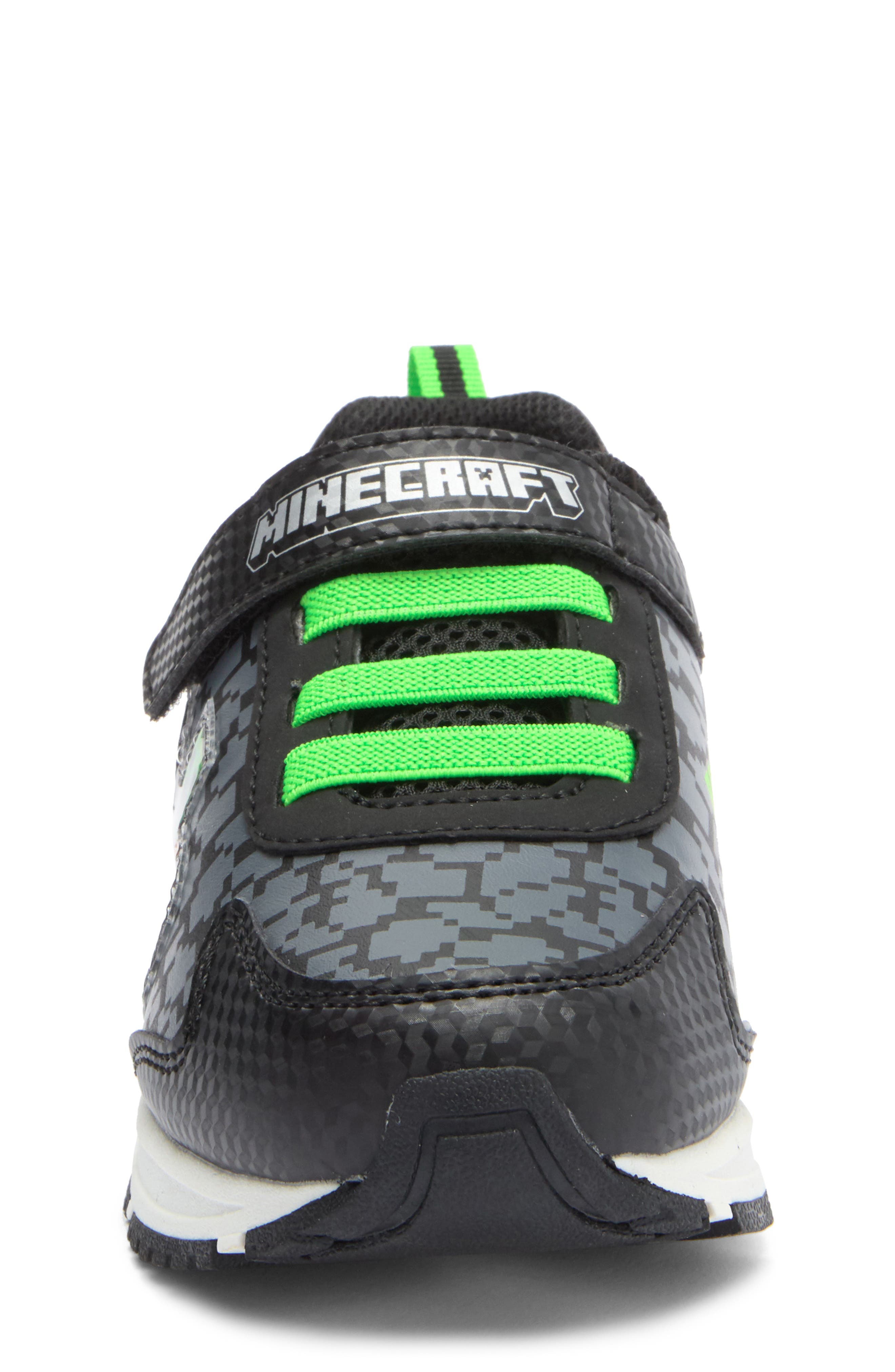 SG Footwear x Minecraft<sup>®</sup> Kids' Light-Up Sneaker, Alternate, color, 