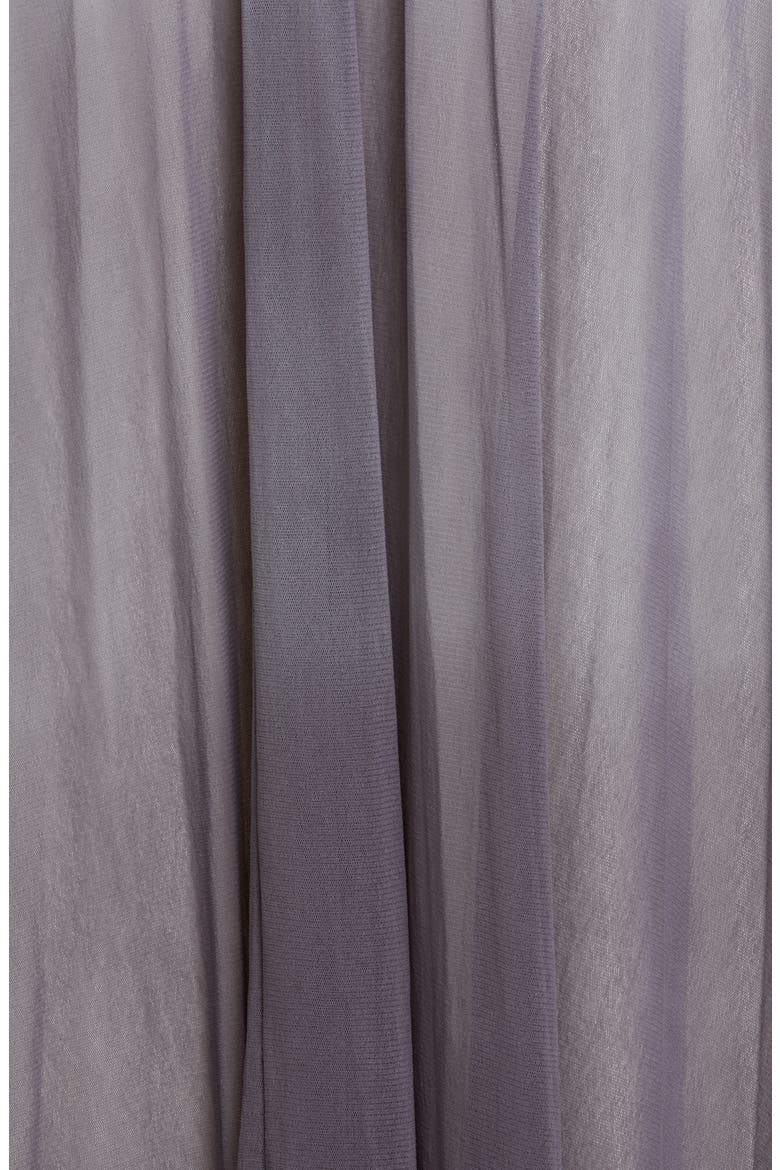 Dégradé Mesh Maxi Skirt, Alternate, color, COCCO
