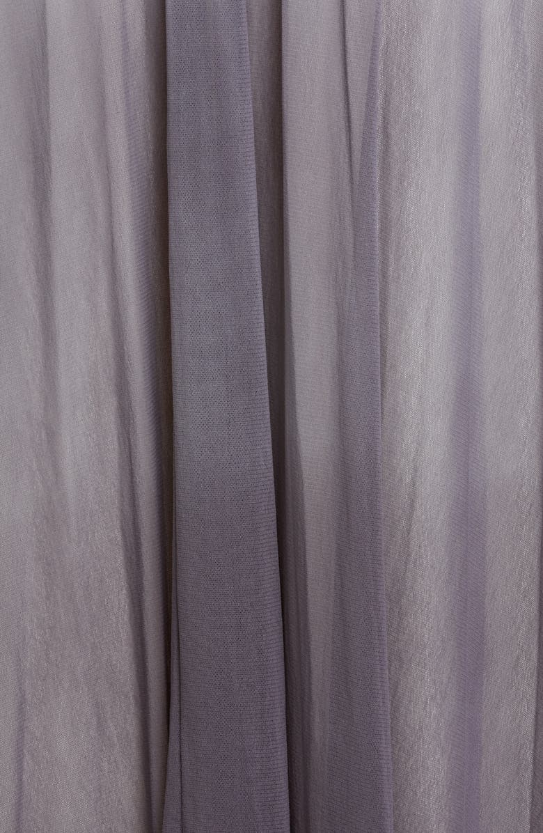 Fuzzi Dégradé Mesh Maxi Skirt, Alternate, color,