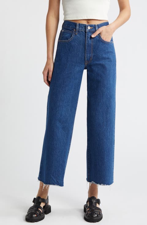 Grace High Waist Wide Leg Nonstretch Jeans