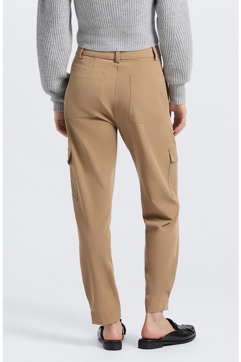 Elian Tropical Stretch Pants, Alternate, color, CAMEL