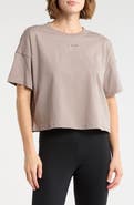 DKNY Metallic Bubble Logo Cotton T-Shirt