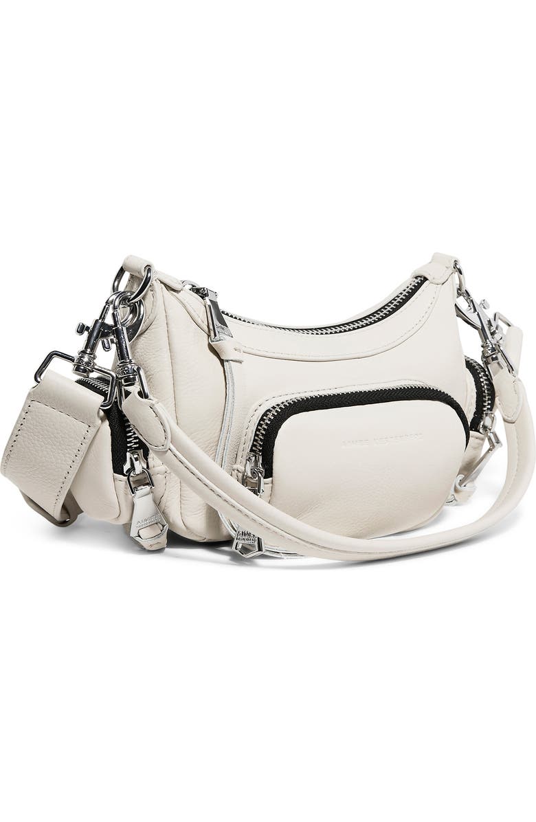 AIMEE Away We Go Mini Convertible Crossbody Bag, Alternate, color, Chalk