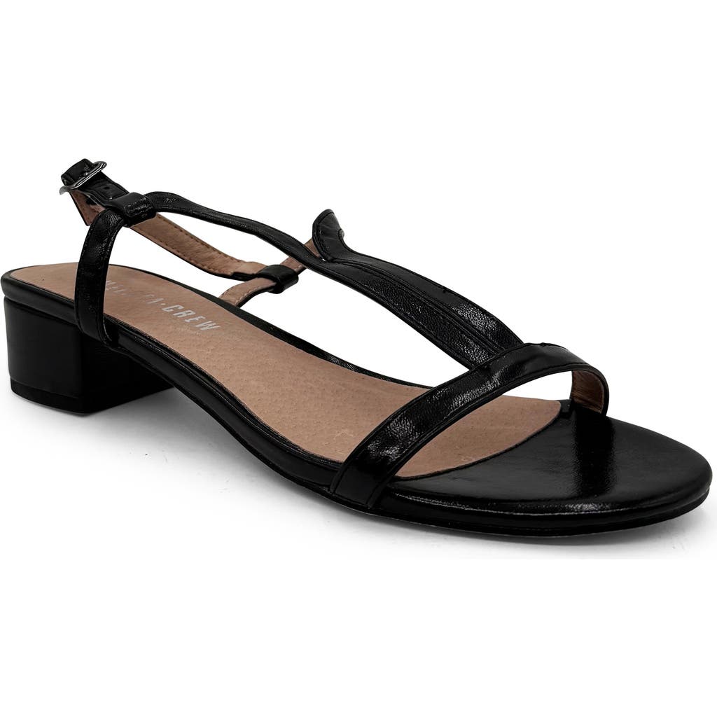 Shop Chelsea Crew Bali Ankle Strap Sandal In Black Pu